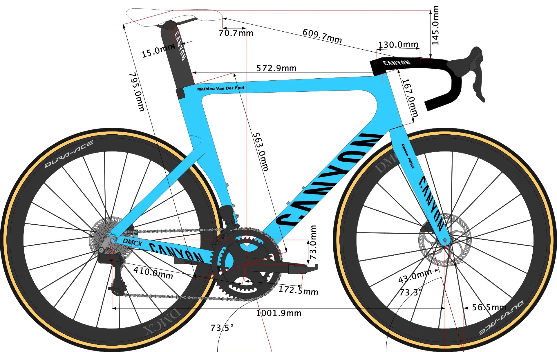 Dedicated to finding the perfect mathieu van der poel bike size