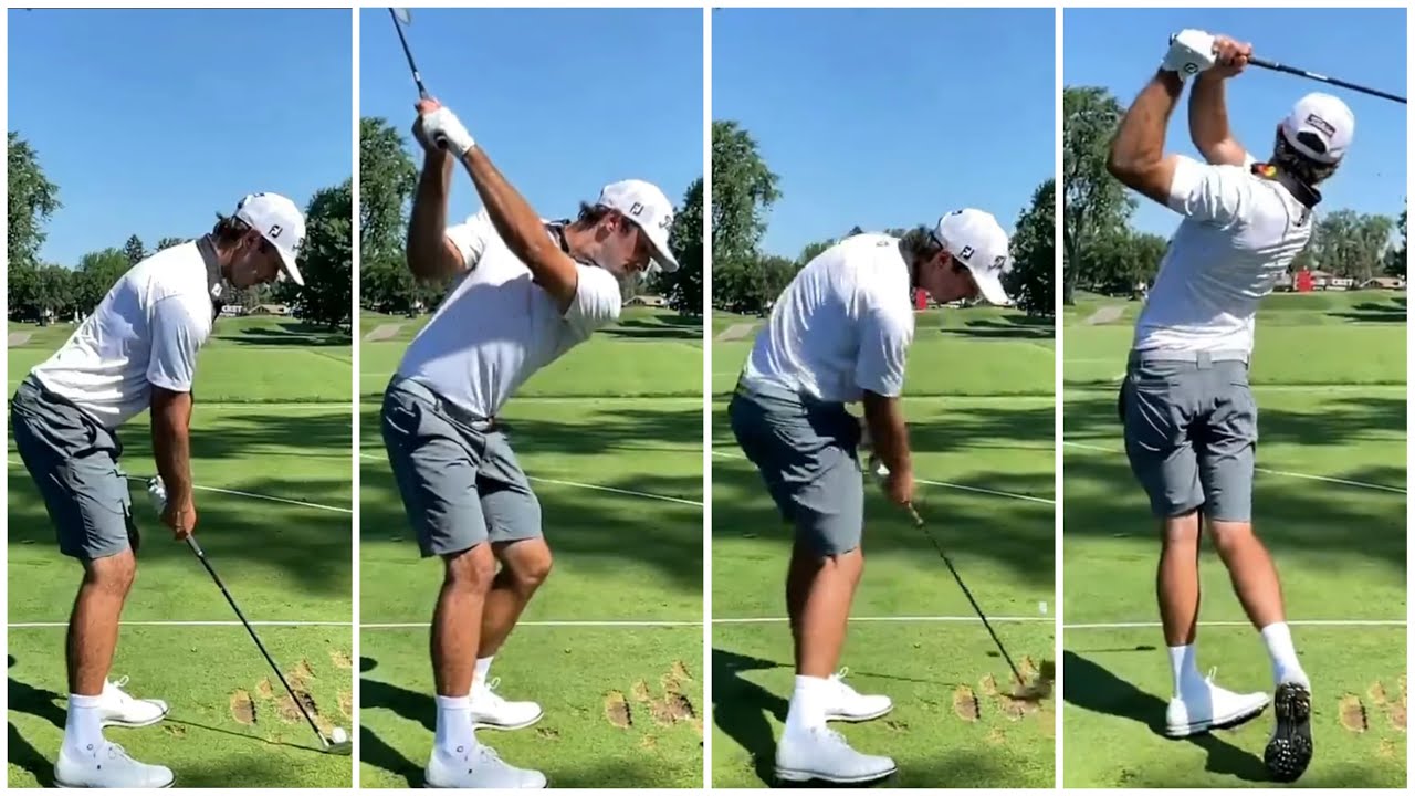 Classic analysis of max homa swing sequence for perfect golf form