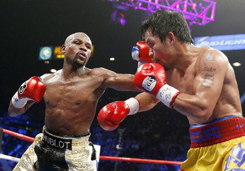 Floyd mayweather jab showcasing the legendary skills of a champion