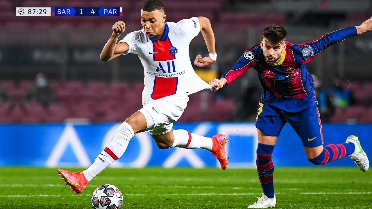 Mbappe vs barcelona groundbreaking moments that define football history