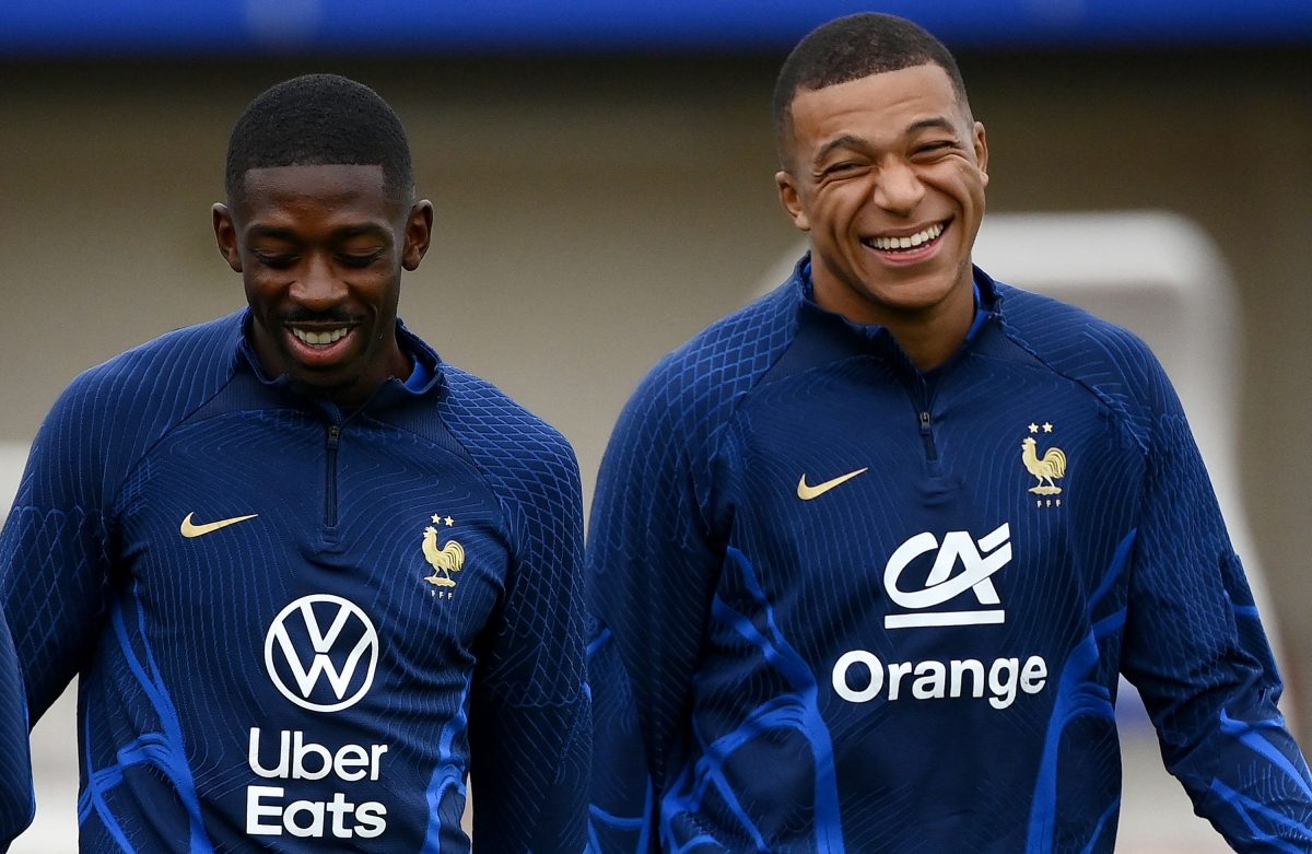 Best moments of mbappe and dembele showcasing their dynamic skills