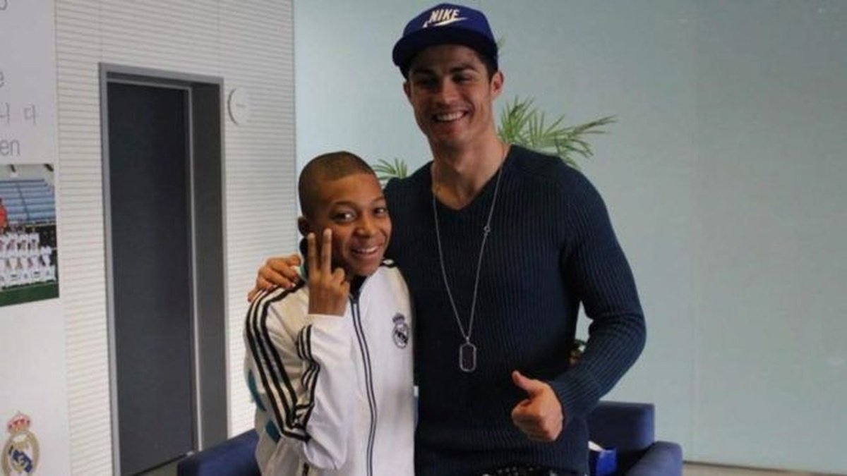 Mbappe young pictures showcasing his persevering spirit and talent