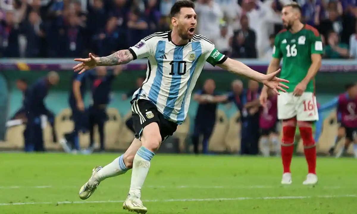 Top moments of messi vs mexico showcasing his incredible skill