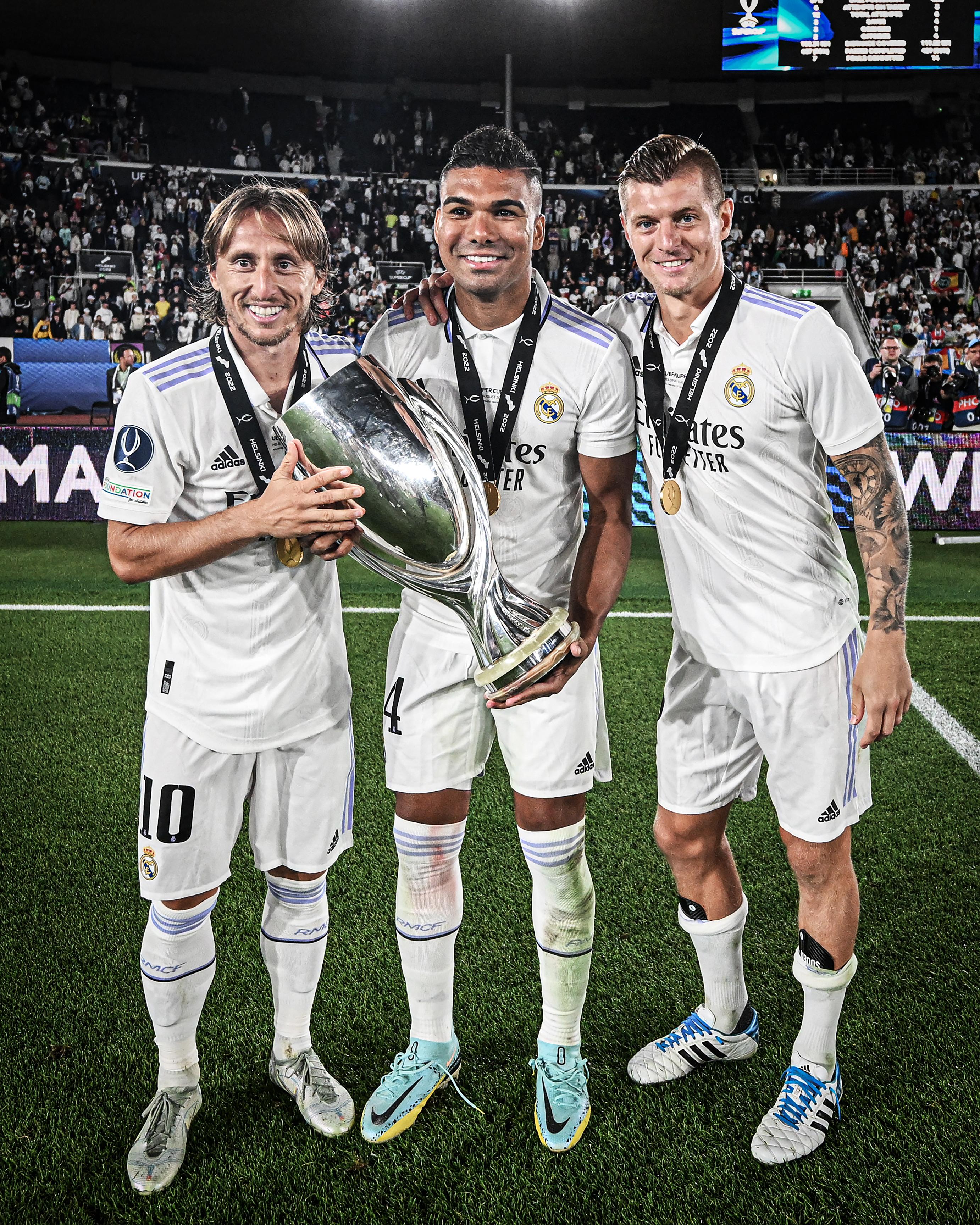 Strong bond of modric kroos and casemiro reflects football greatness