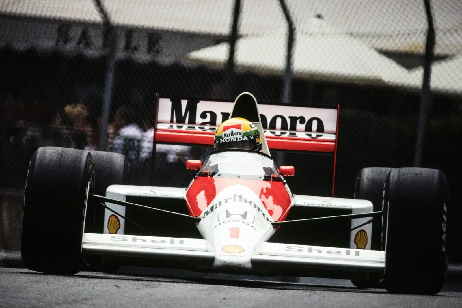 Dynamic moments from the thrilling 1989 monaco grand prix race