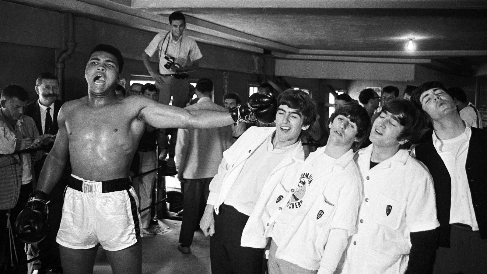 Muhammad ali beatles dedicated to the art of sport and music