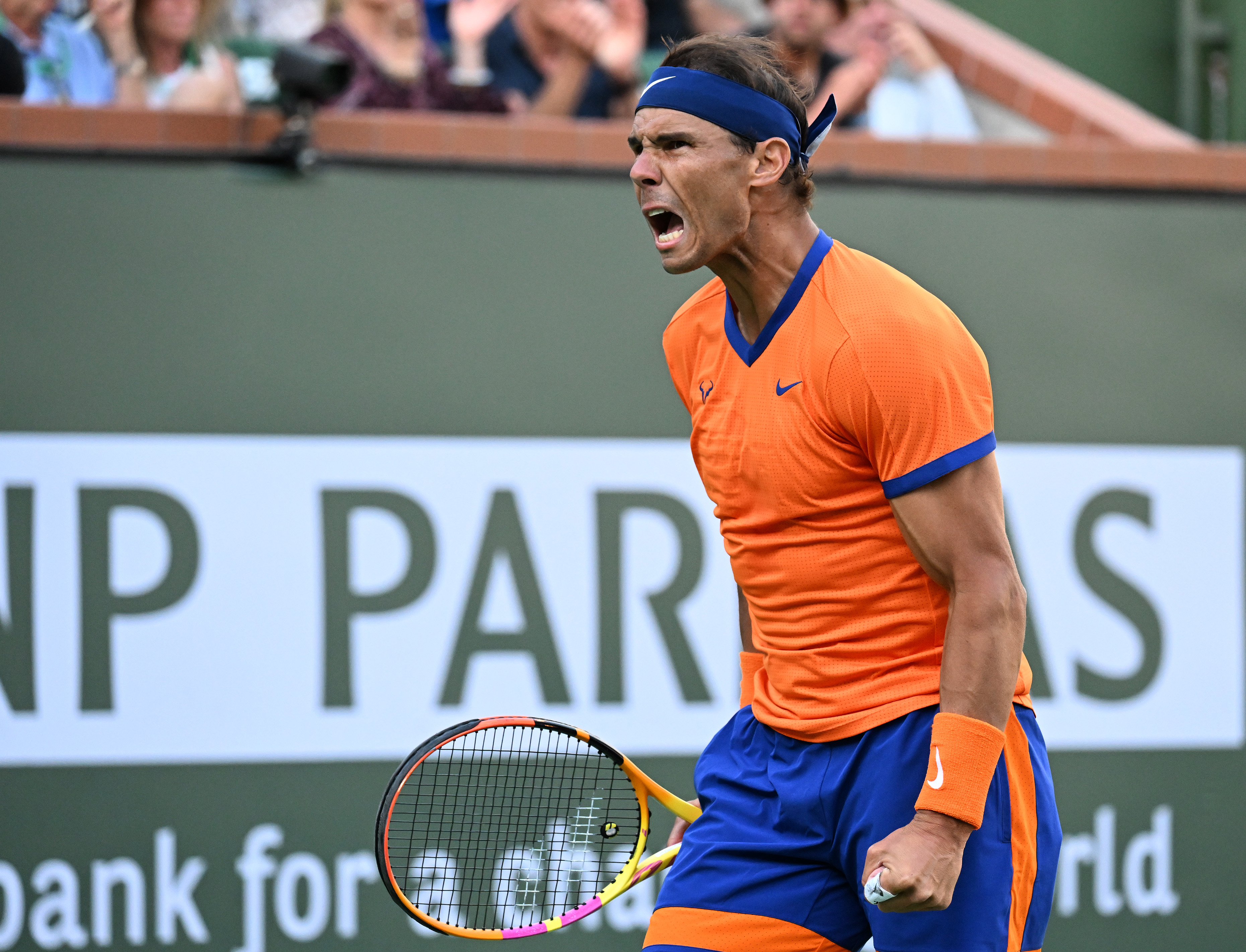 Electrifying moments of nadal at indian wells 2022 that inspired fans