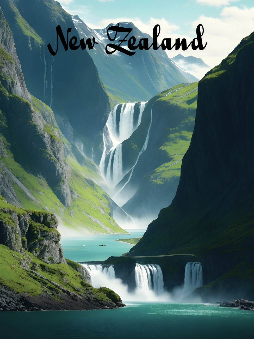 New zealand posters with minimalist designs for your space decor