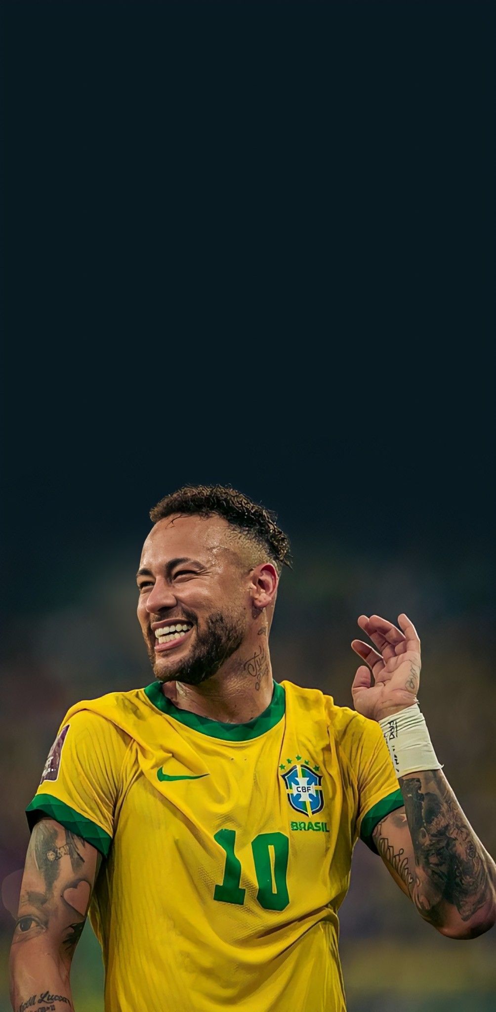 Neymar wallpaper brazil 2022 that celebrates the spirit of football