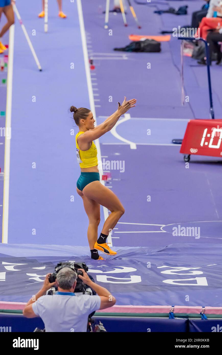 Vibrant moments of katie moon and nina kennedy in thrilling sports