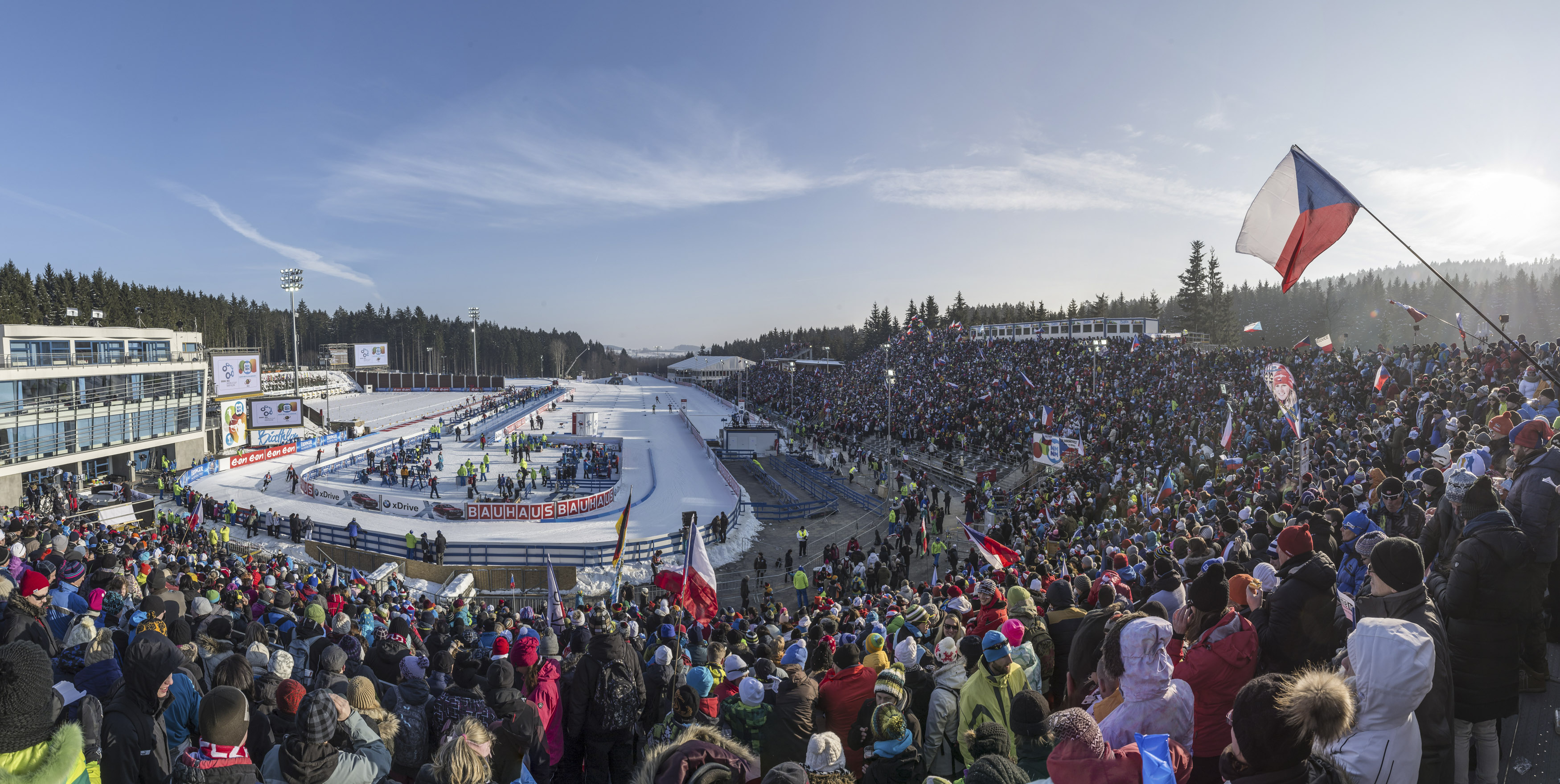 Nove mesto biathlon brings sporty excitement to winter sports lovers