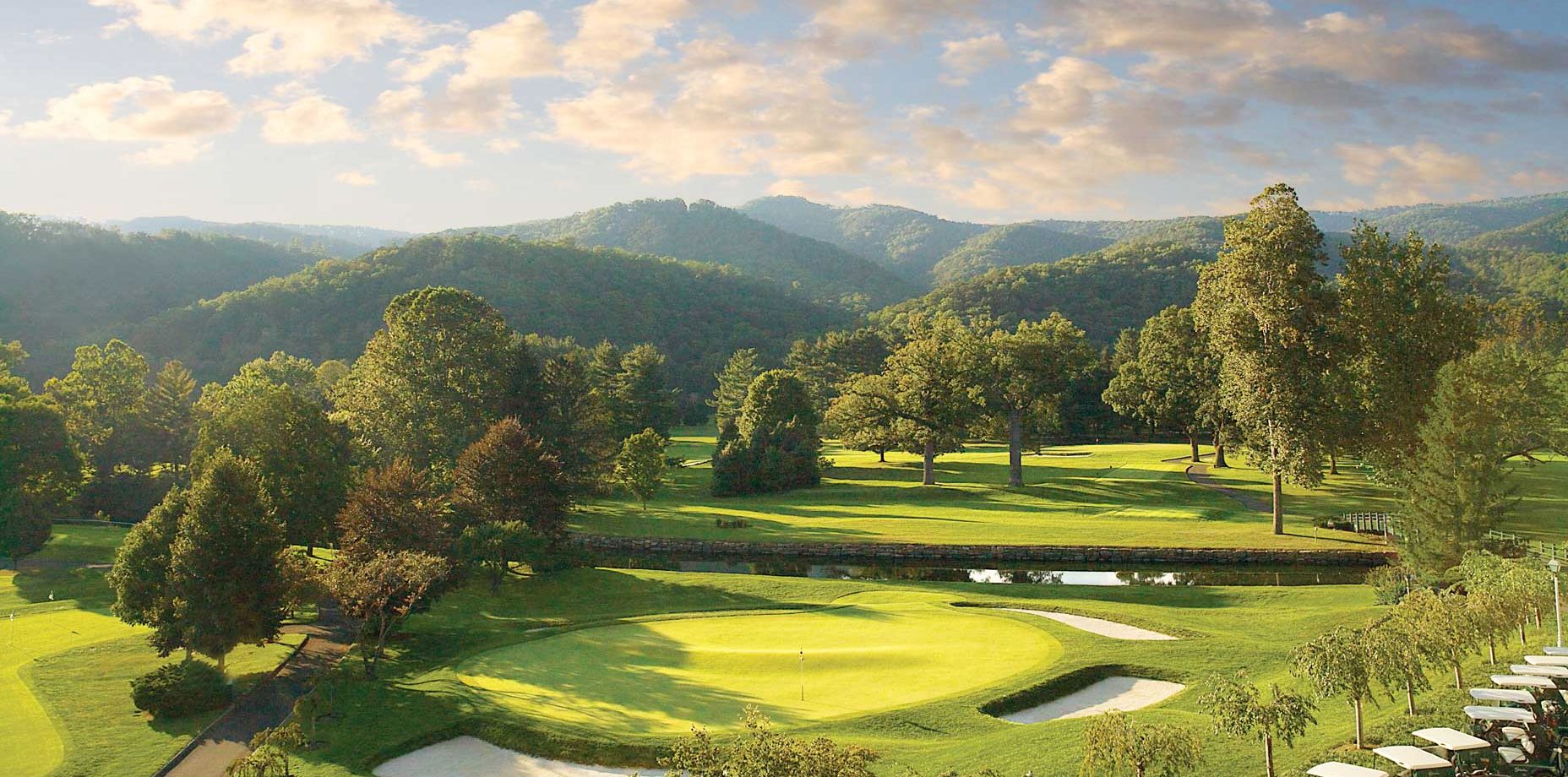 Disciplined approach to discovering greenbrier old white golf course