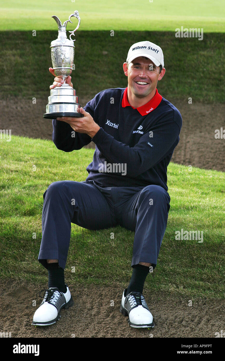 Iconic padraig harrington moments at the british open events