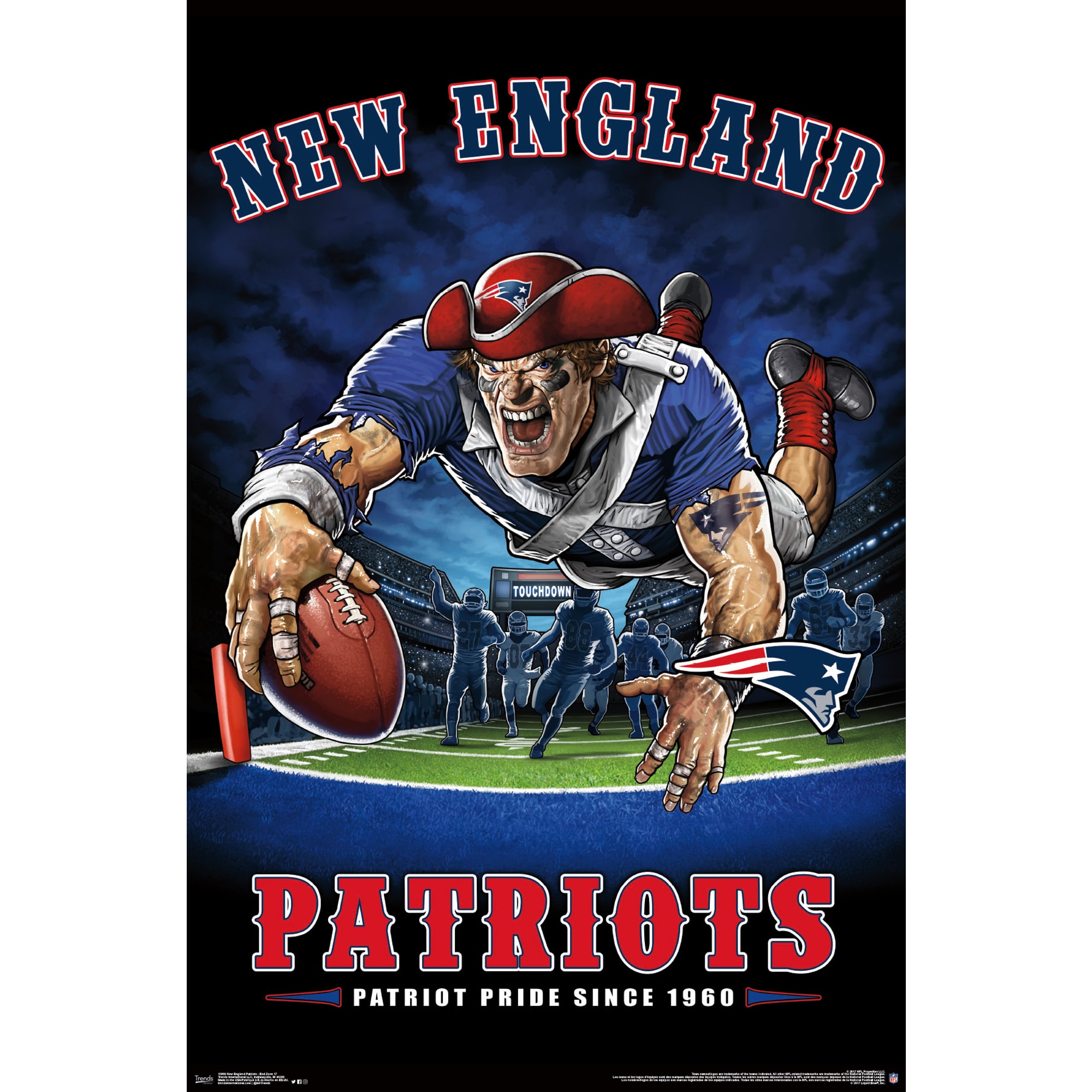 Perfect new england patriots posters to showcase your team spirit
