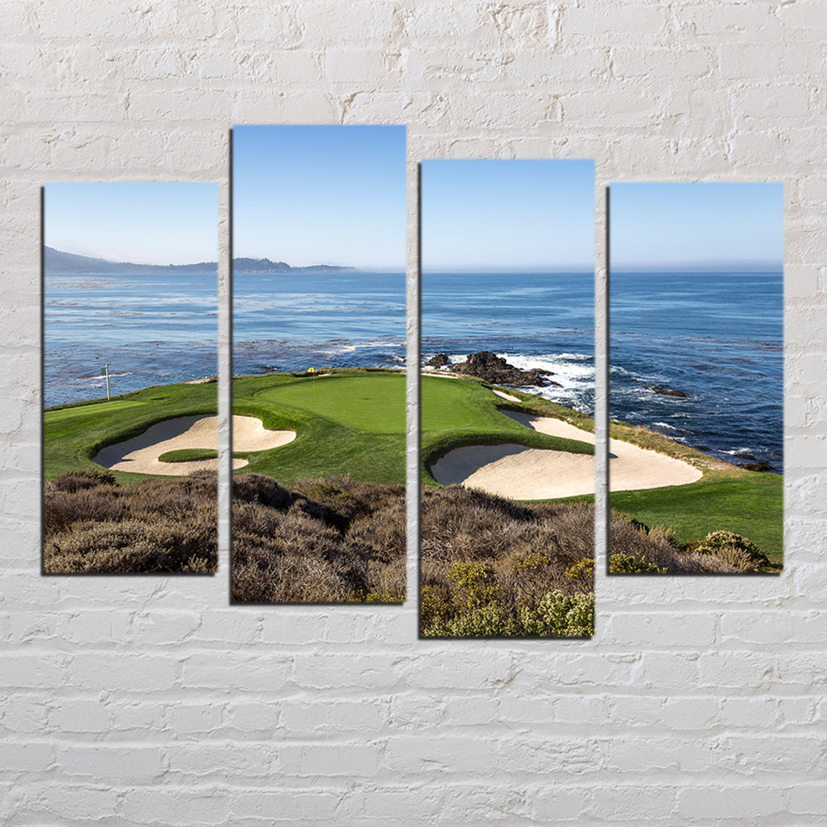 Pebble beach images showcase thrilling coastal scenery and beauty