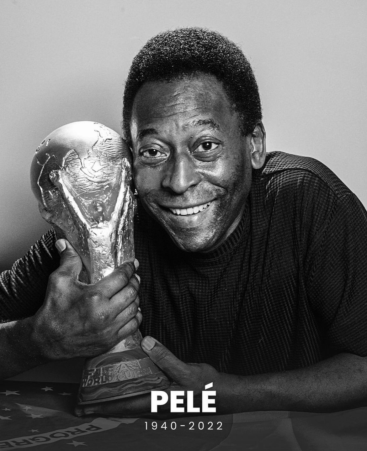 Pele pfp high-performance images to celebrate an iconic legend