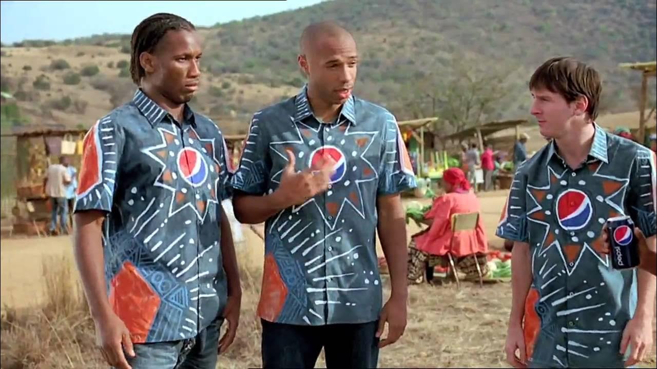 Pepsi football commercial showcases the power of teamwork and spirit