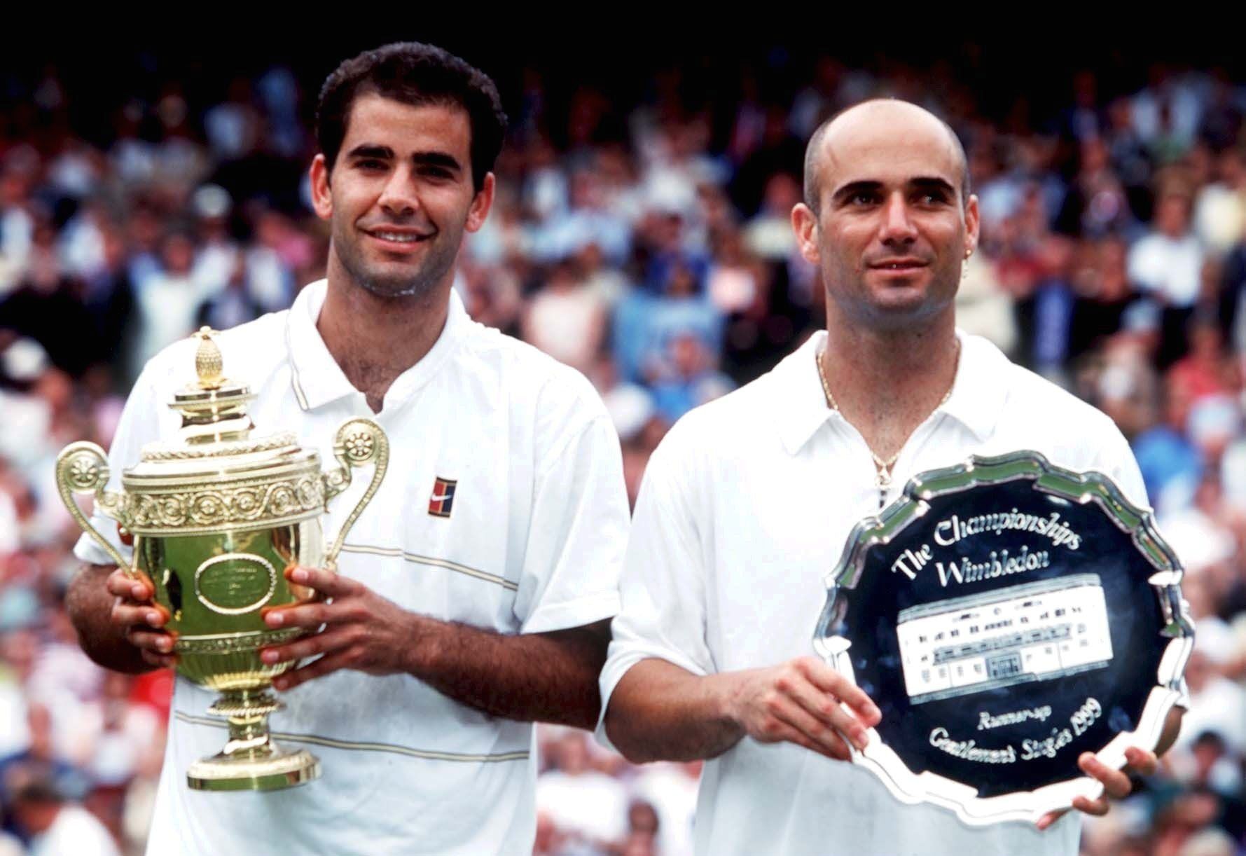 Pete sampras wimbledon victories showcase his robust tennis legacy