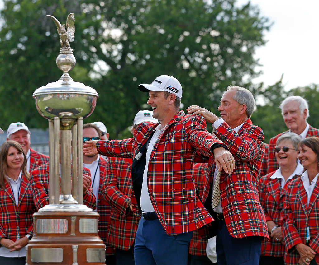 Passionate about plaid jackets at the golf tournament experience