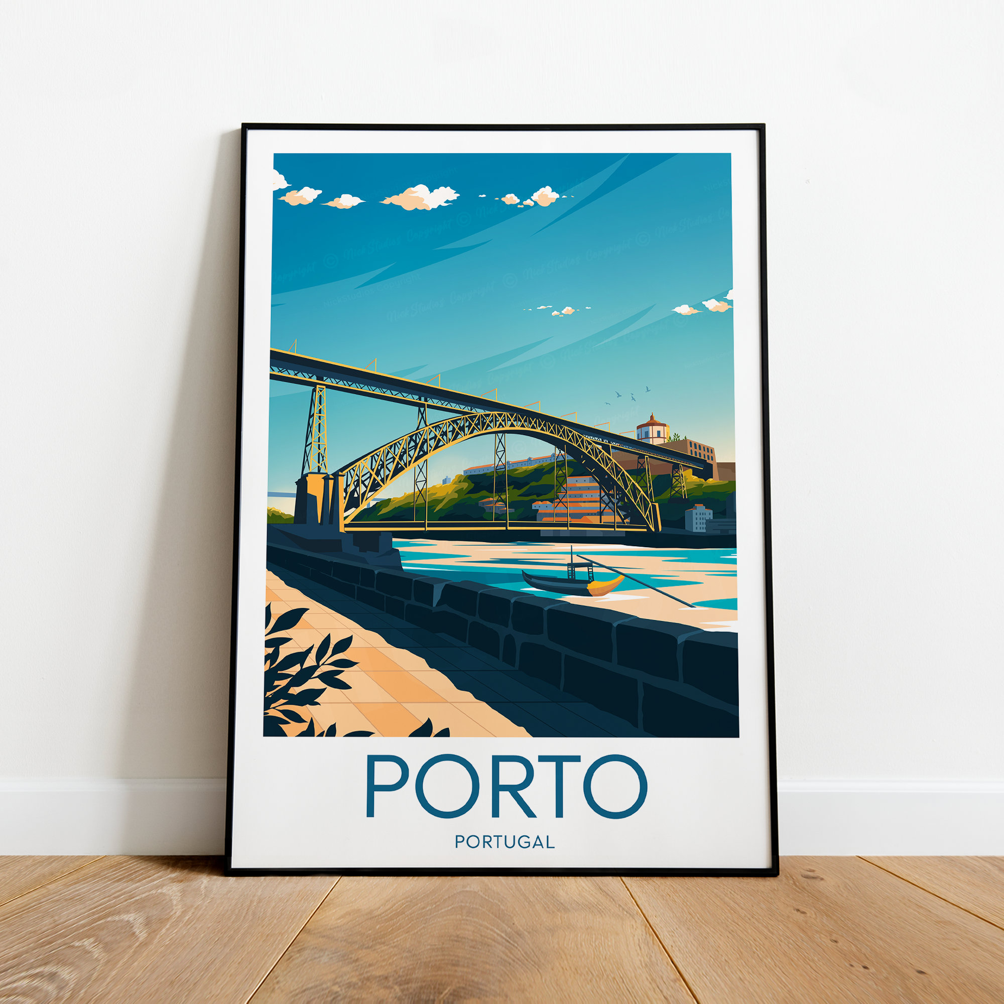 Porto poster collection showcasing cutting-edge designs and art