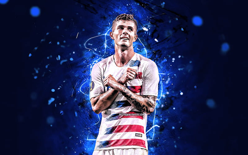 Collaborative christian pulisic wallpaper for usa soccer fans