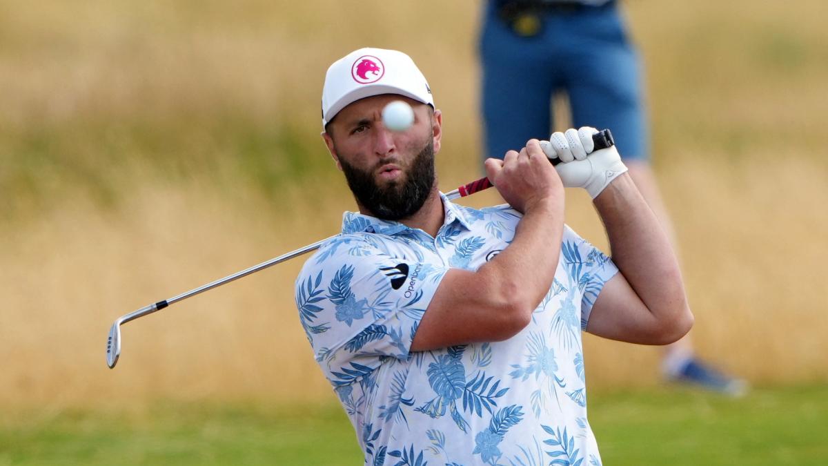 **jon rahm shines at the british open with his remarkable skills**