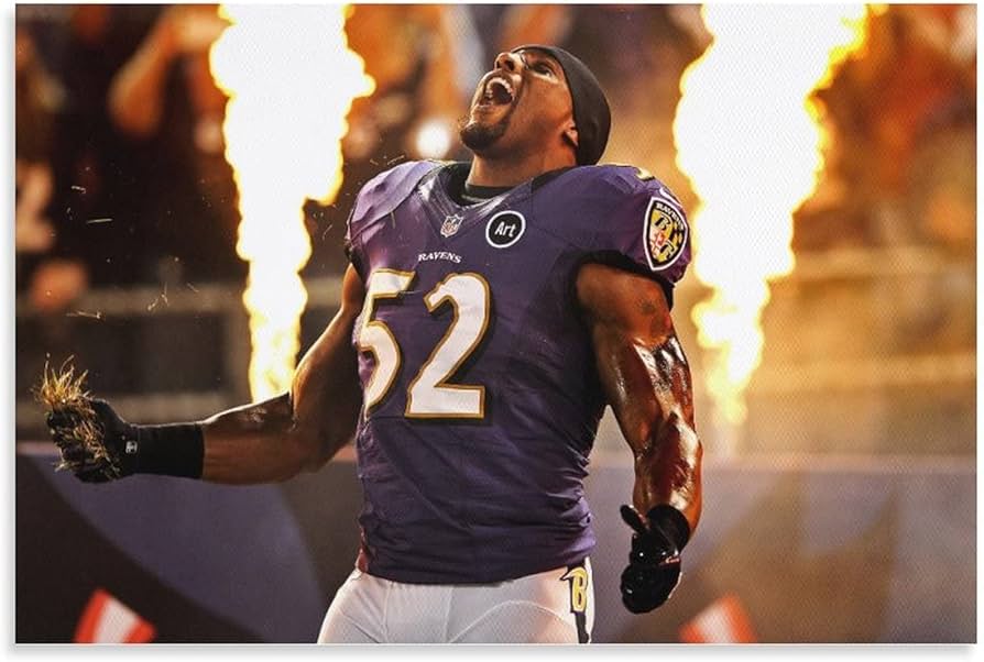 Elite ray lewis poster collection that captures his fierce legacy