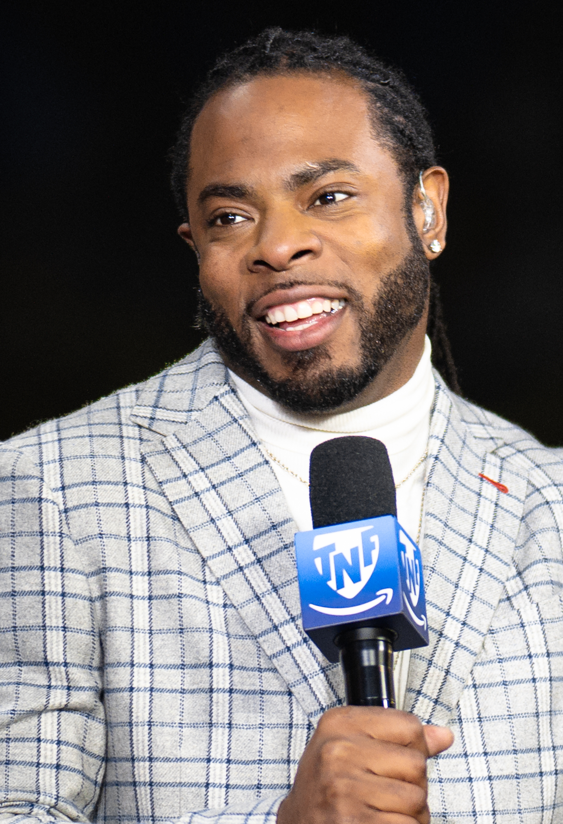 Pictures of richard sherman showcasing groundbreaking moments in sports