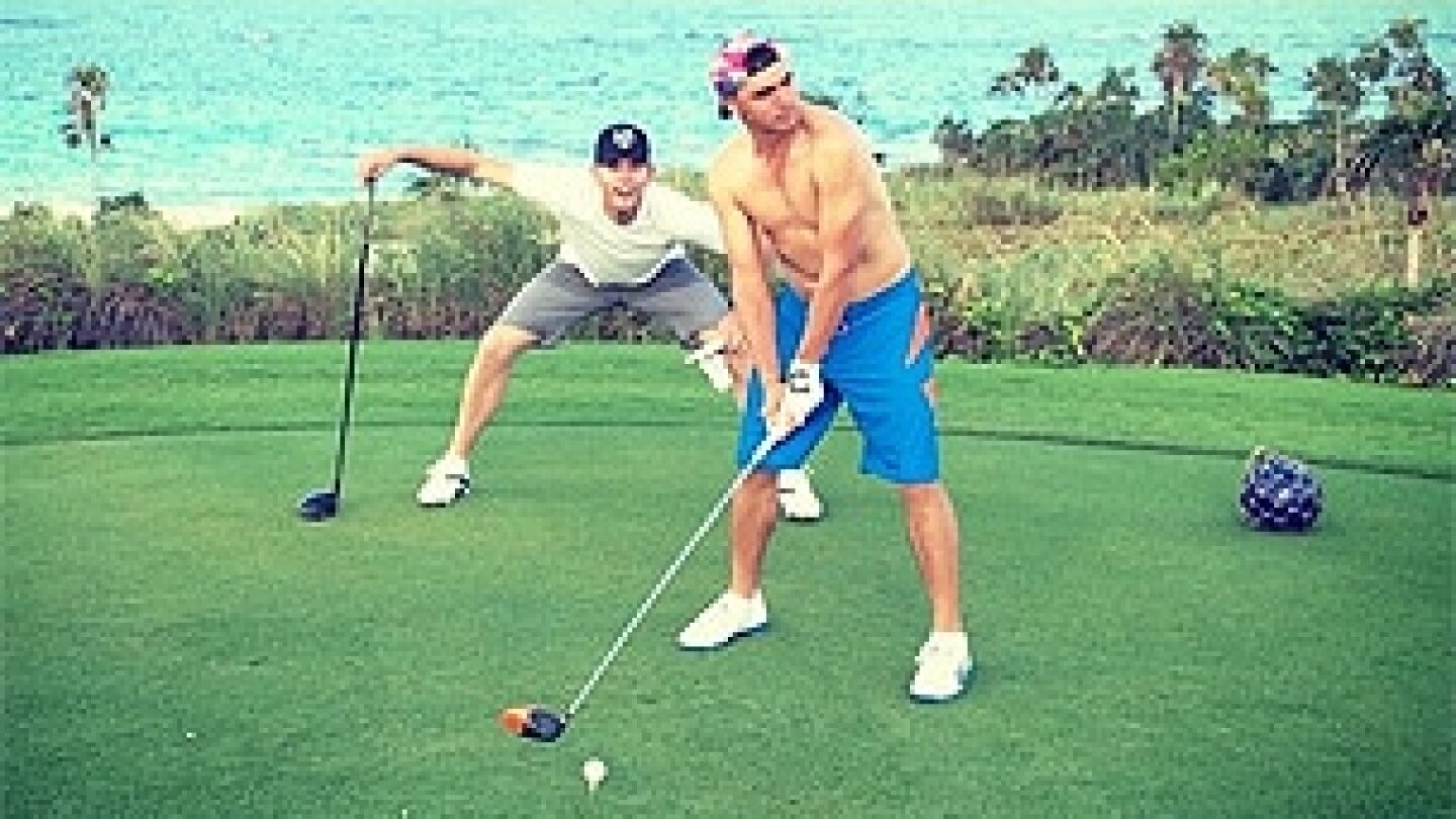 Rickie fowler shirtless showcases his resilient spirit and athleticism