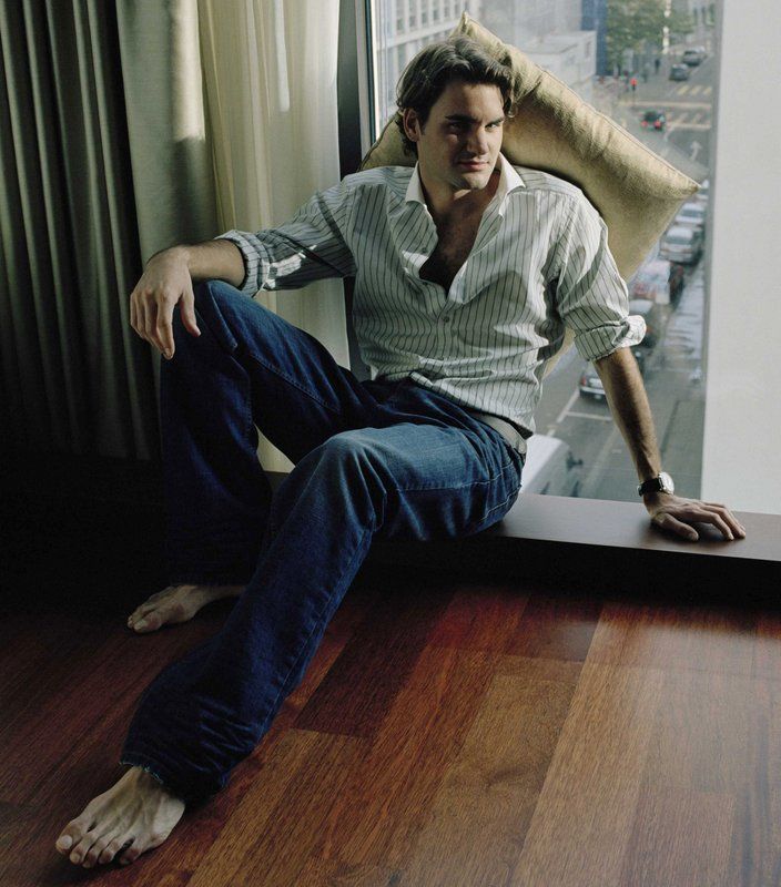 Stylish insights into roger federer’s feet and his journey to greatness
