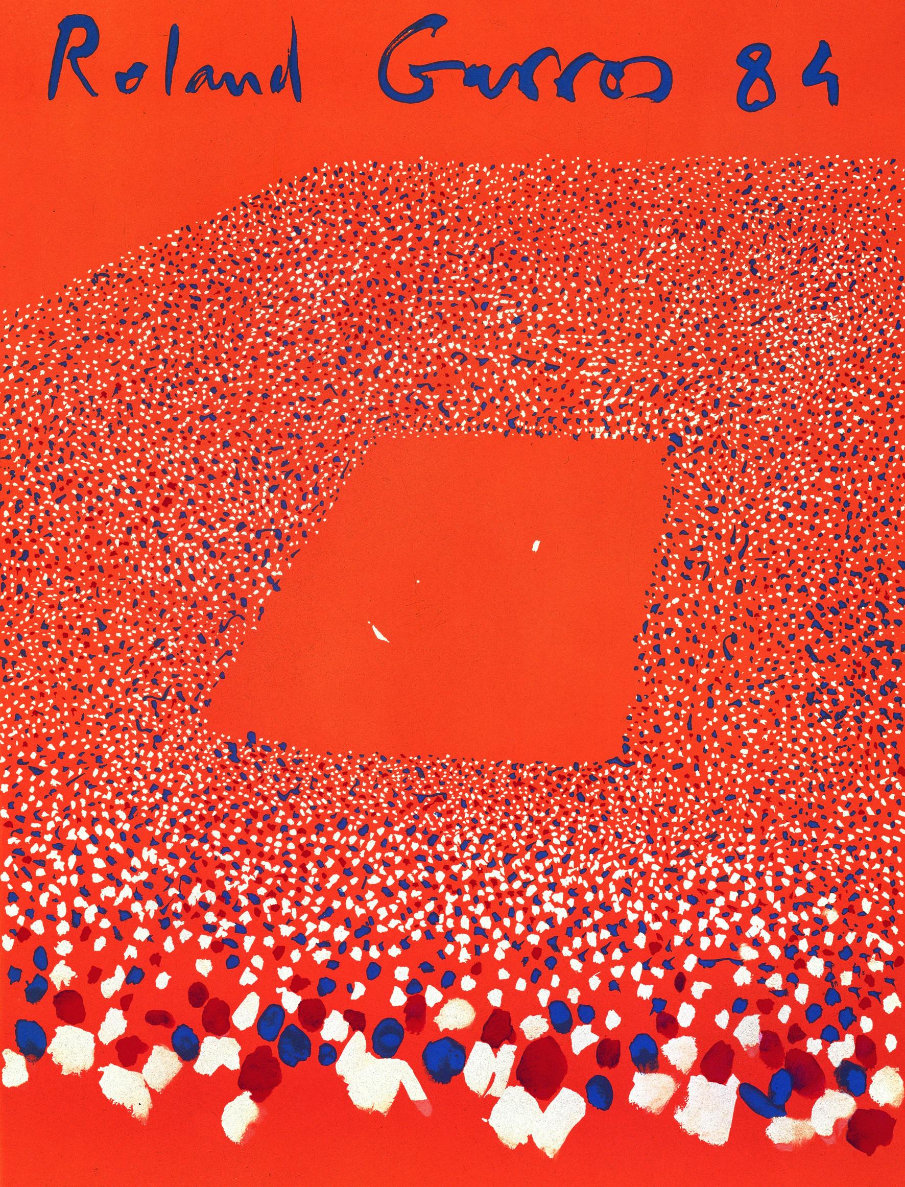 Roland garros 1984 poster showcasing visionary moments of tennis history