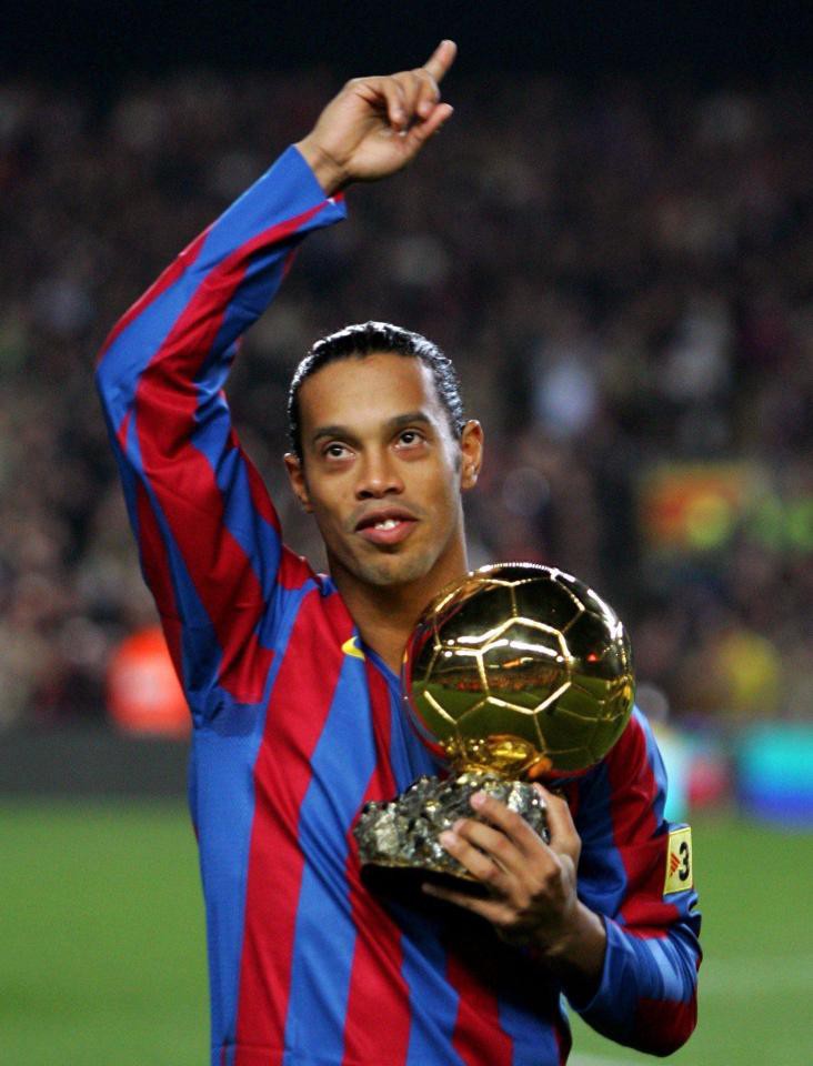 Pictures of ronaldinho electrifying moments captured in time