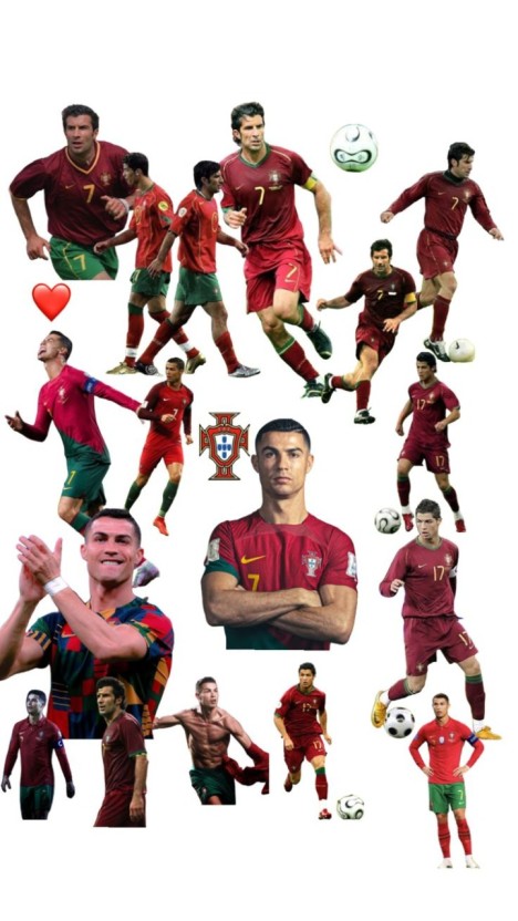 Ronaldo collage showcasing sporting moments that inspire fans worldwide
