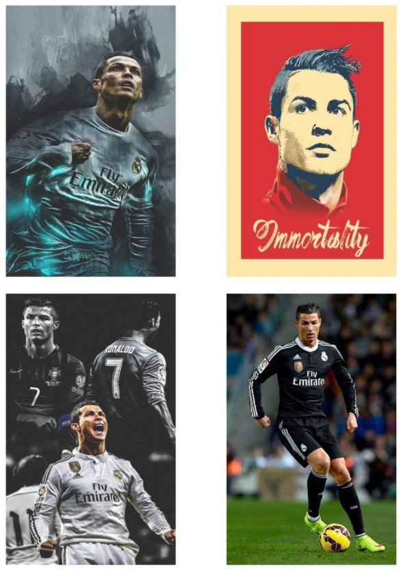 Unique ronaldo posters to elevate your sports room decor and vibe
