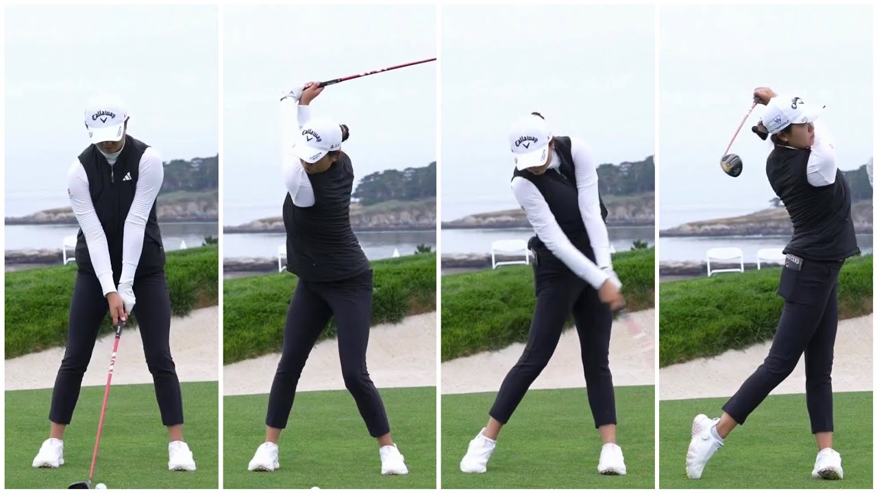 Stylish insights into rose zhang’s golf swing mastery and technique
