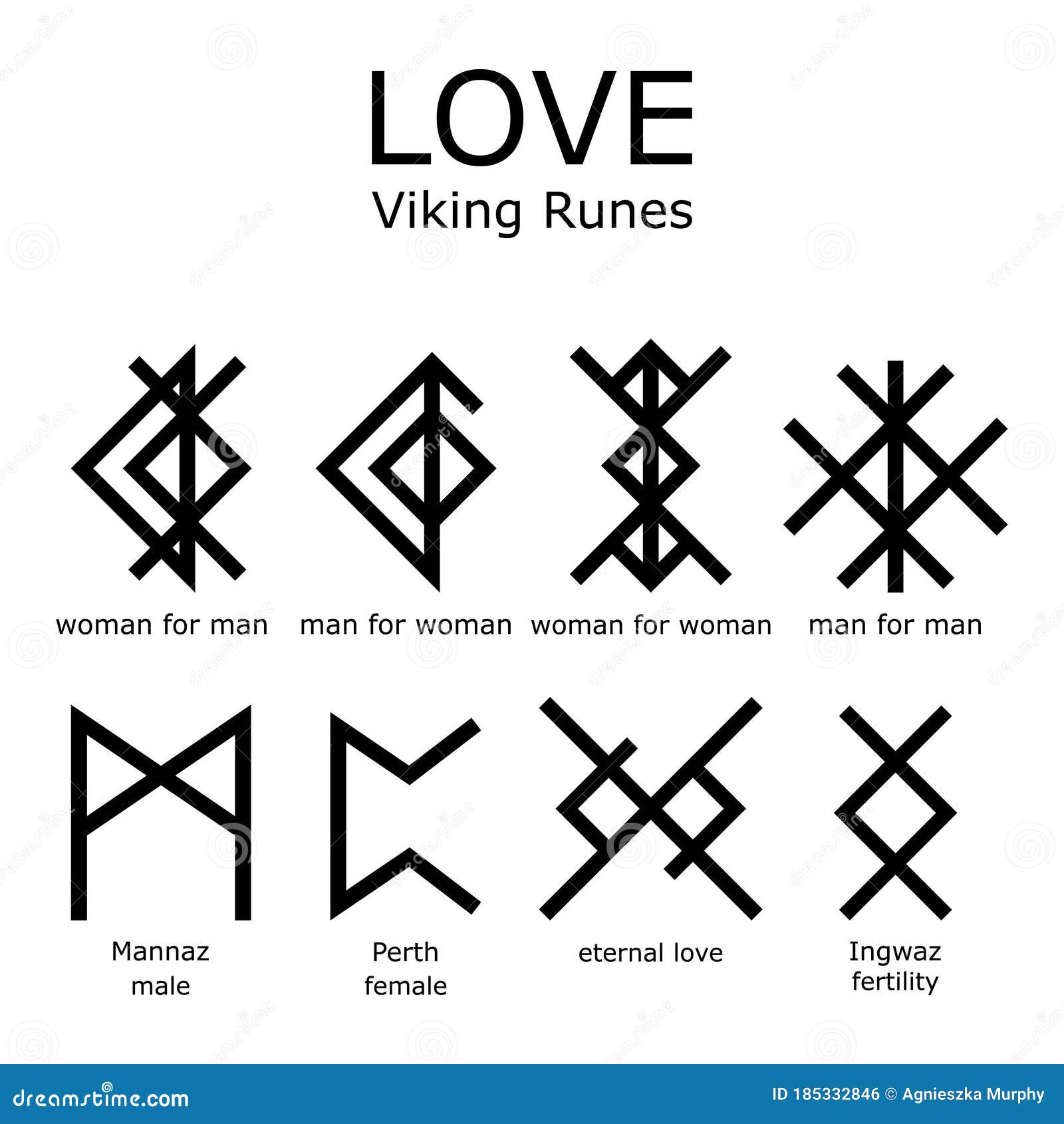 Rune images for practical use in your creative projects and designs