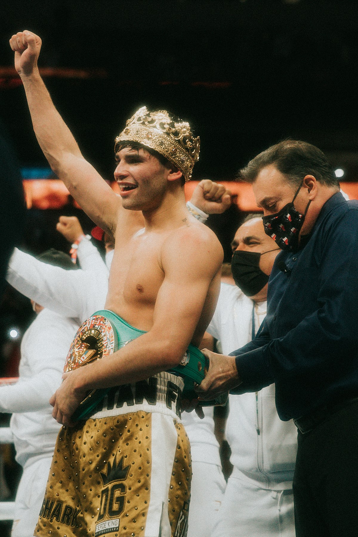 Pictures of ryan garcia determined to conquer the boxing world
