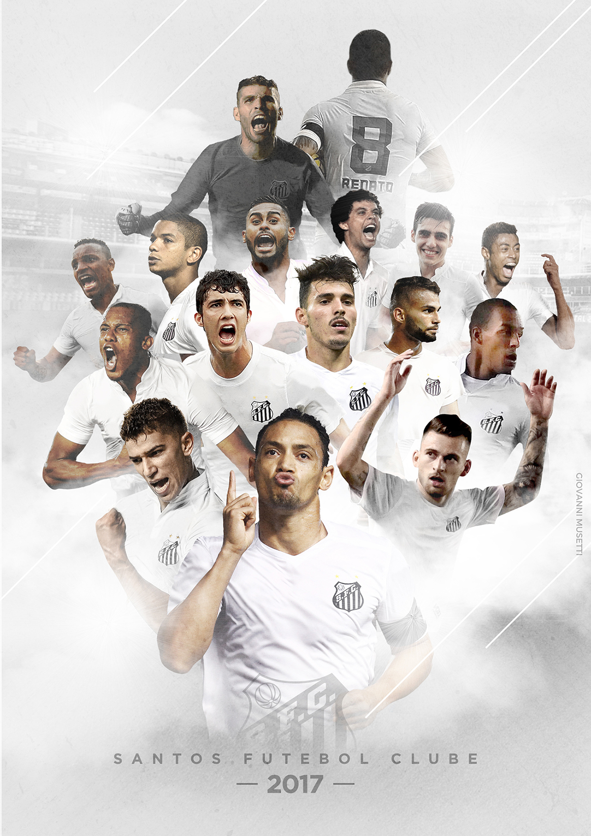 Santos poster featuring premium quality designs for every fan