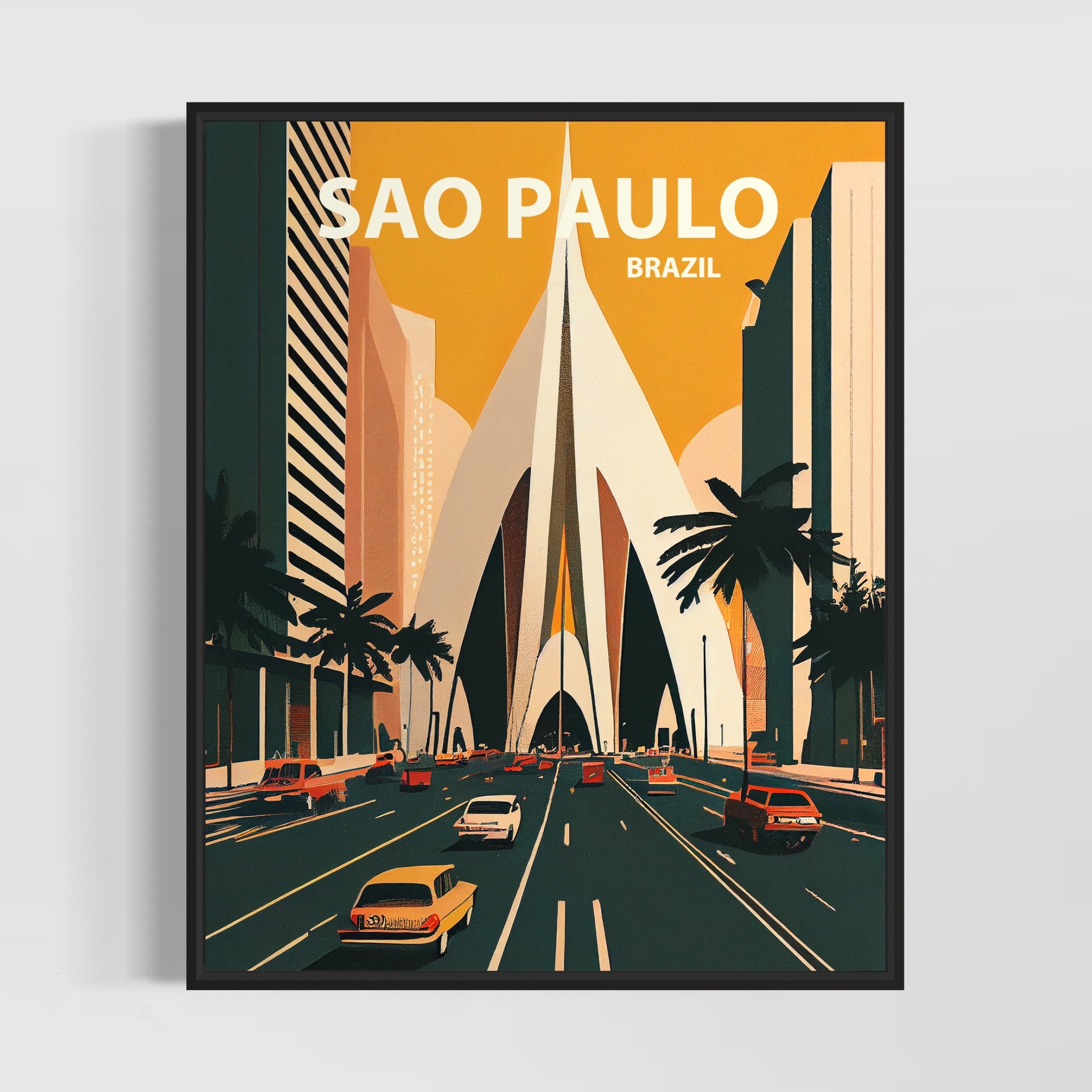 Elite sao paulo poster designs that capture the city’s vibrant energy