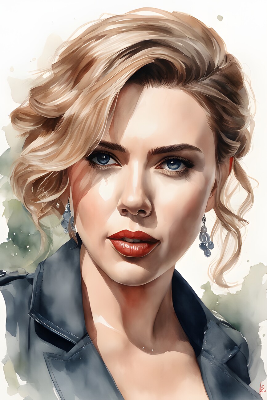 Portrait scarlett johansson exclusive highlights that captivate fans