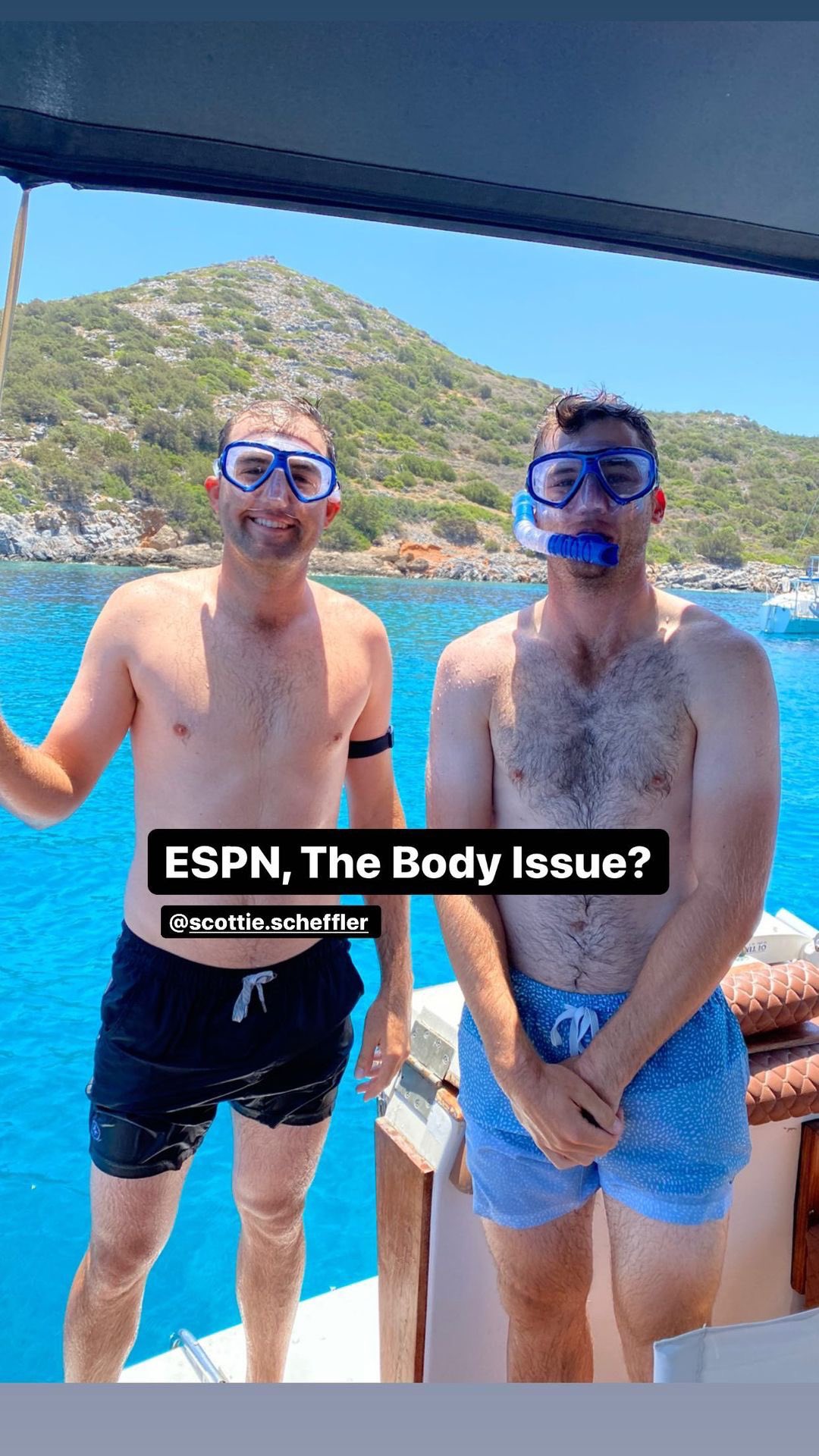 Competitive scottie scheffler shirtless photos that impress fans