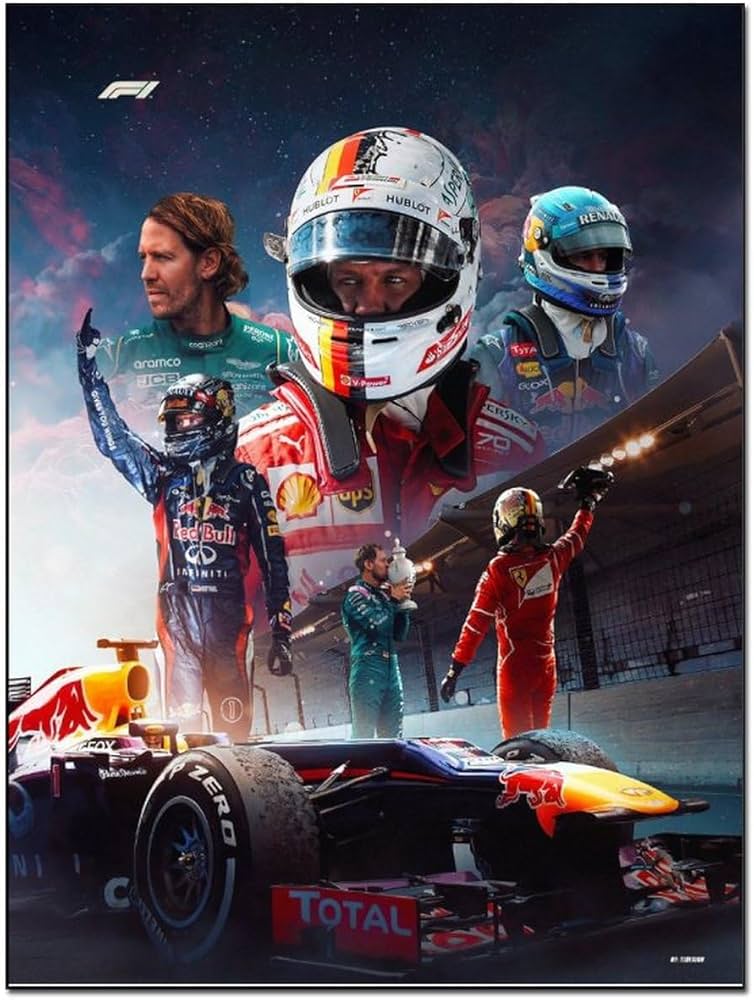 Discover stunning sebastian vettel posters to elevate your space