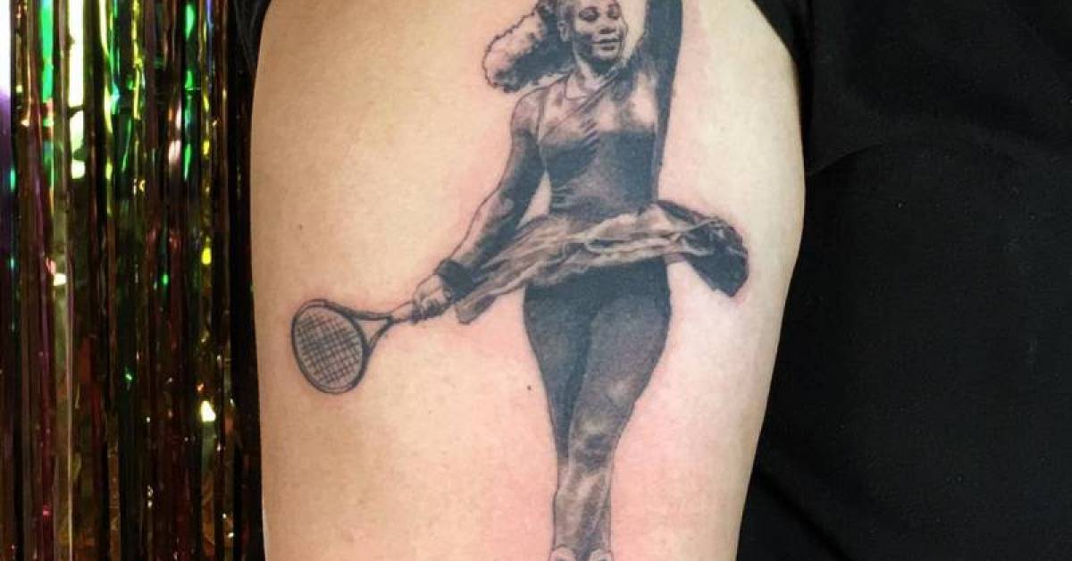 Driven by passion serena williams tattoo showcases her unique spirit