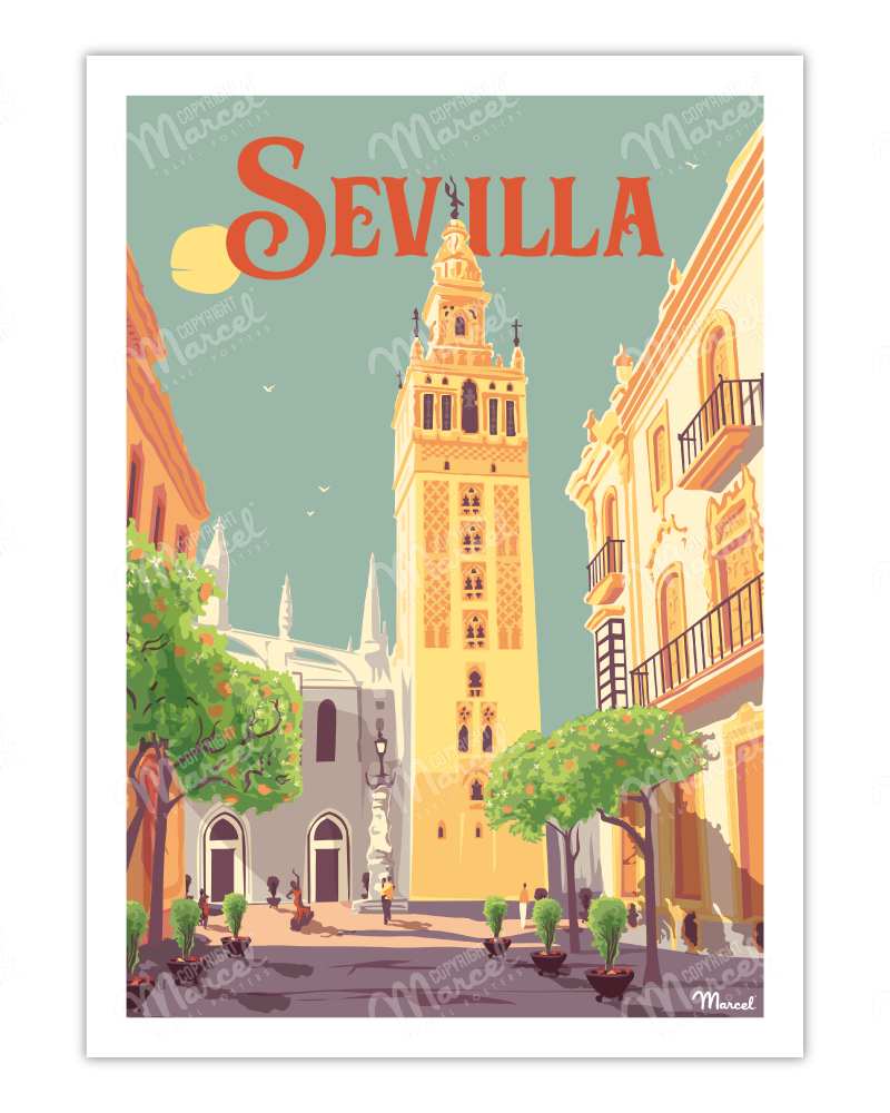 **sevilla poster** designs that capture the spirit of the game