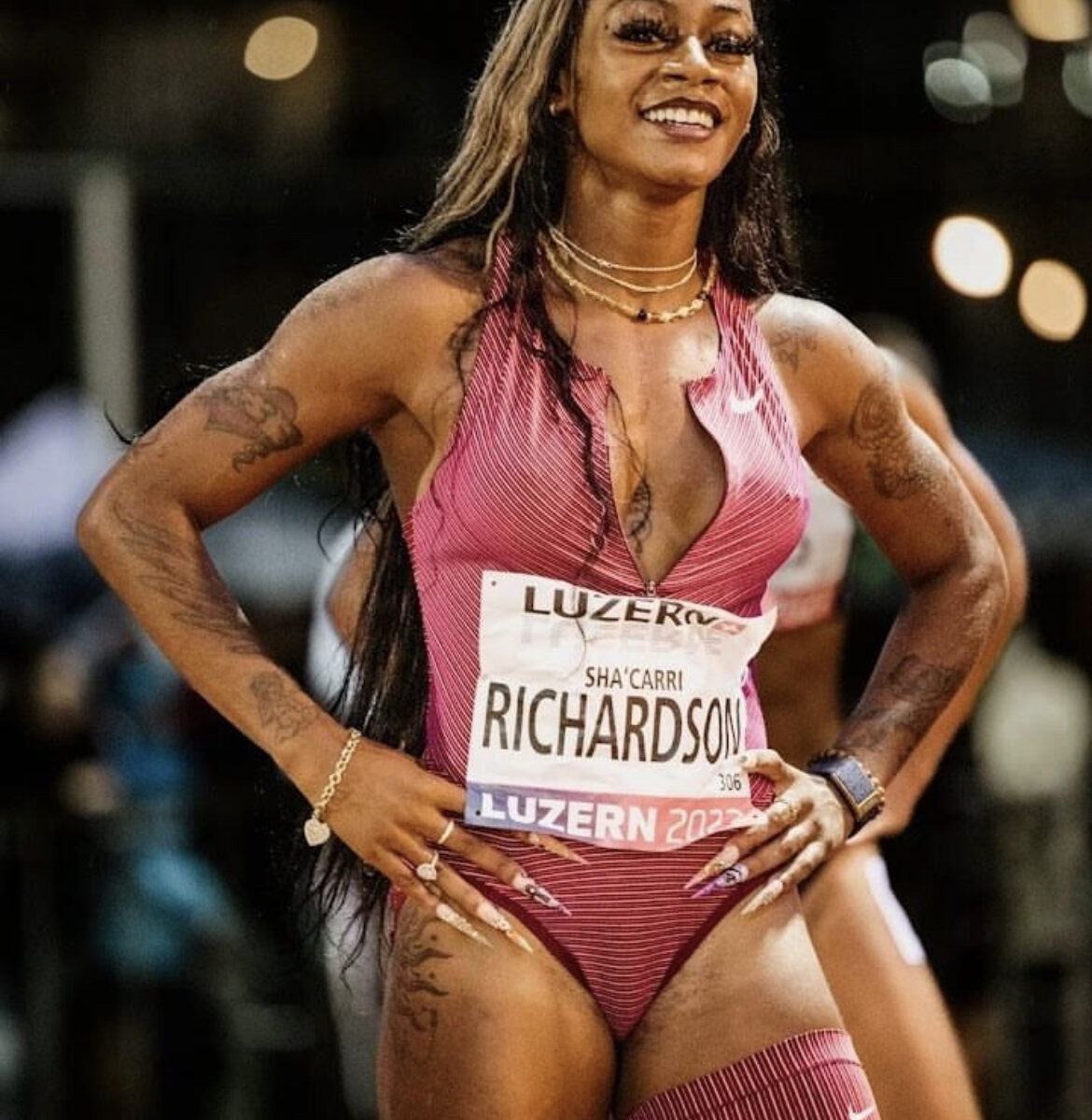 Sexy sha’carri richardson fierce runway style captures attention