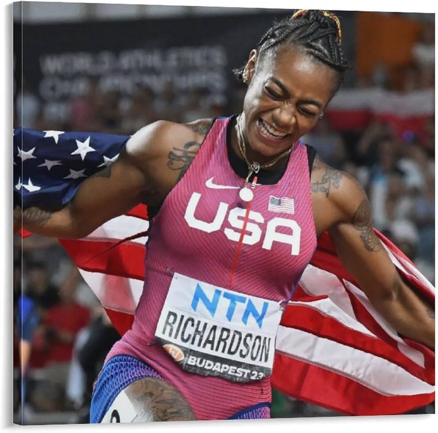 Exciting sha’carri richardson poster collection for true fans everywhere