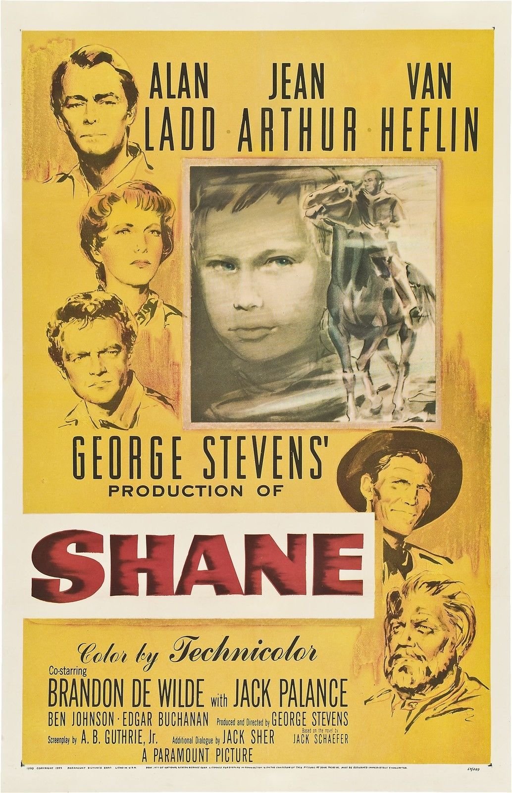 Shane poster inspired art that captures the essence of greatness
