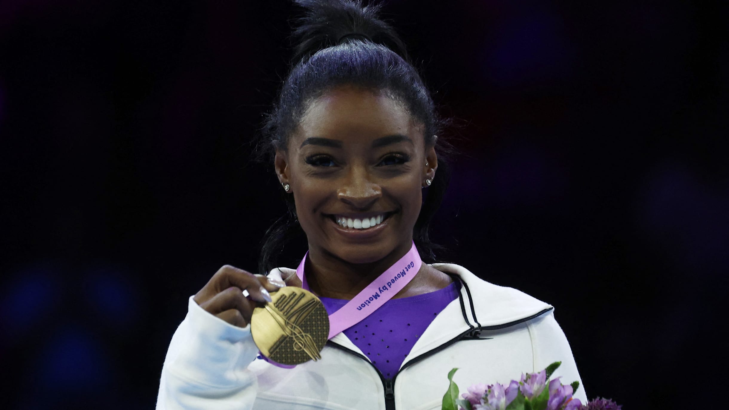 Unstoppable simone biles shines at the world championships 2023