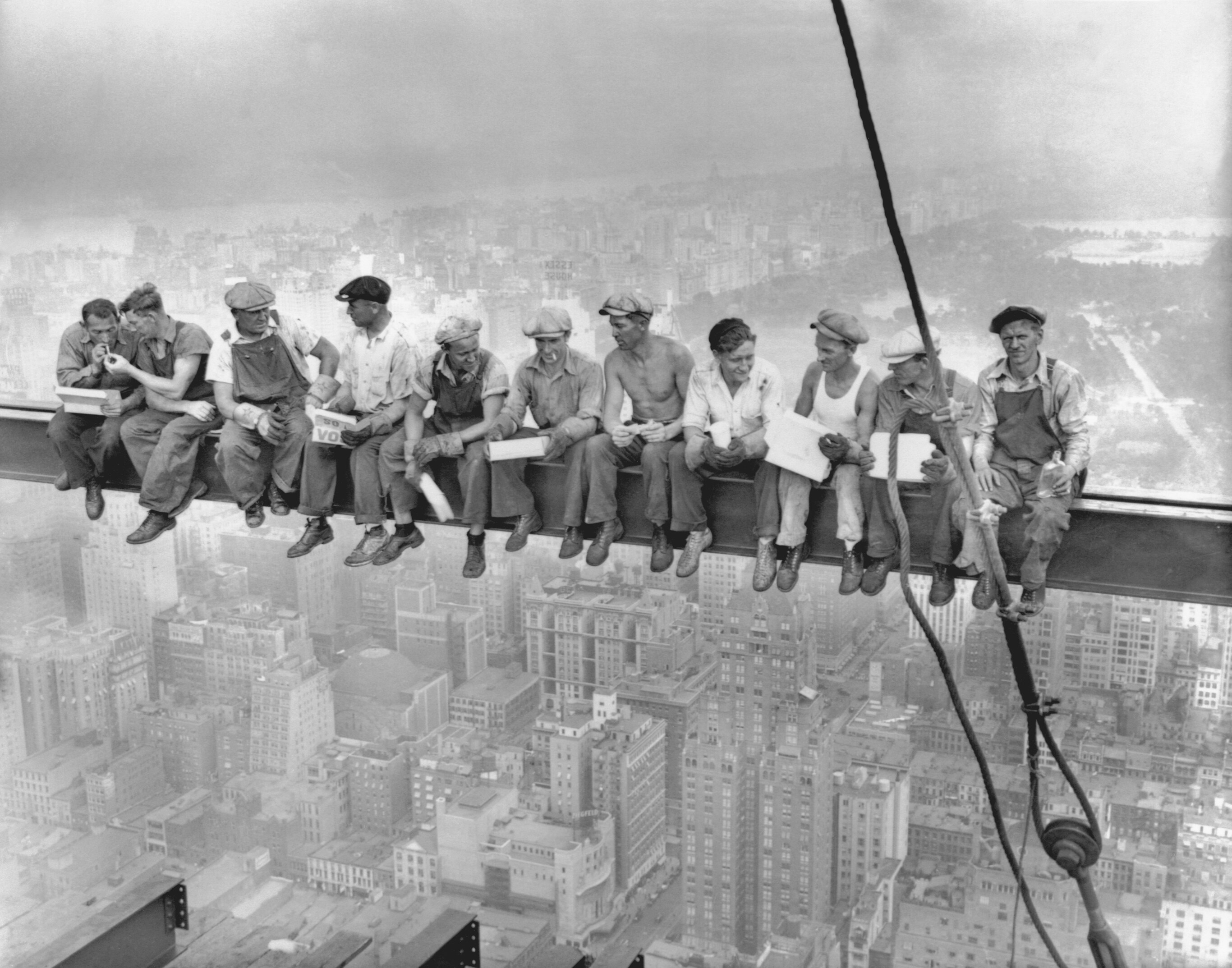 Best insights into the lives of 1920s skyscraper workers and heroes