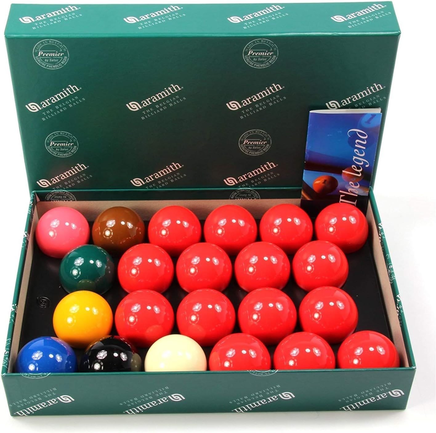 Snooker balls set driven by quality for the ultimate game experience